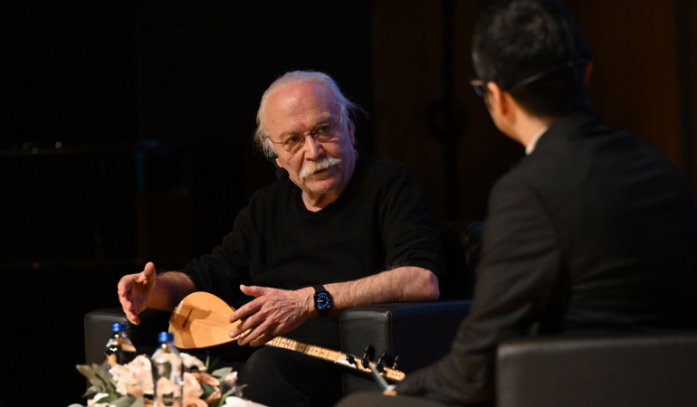 Usta isim gençlerle buluştu: Vatandaşlar yoğun ilgi gösterdi