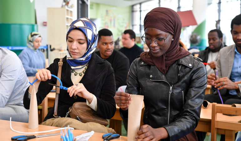 Sıfır atık okuluna Afrika’dan ziyaret
