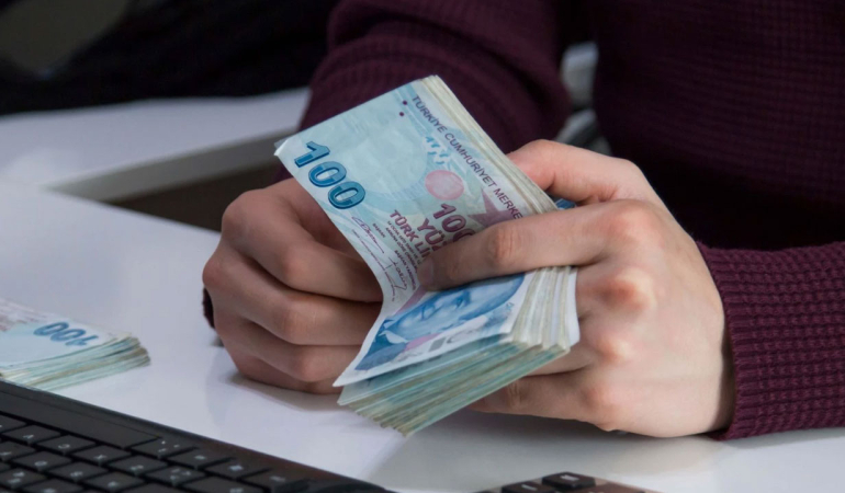 5 dakikada 75 bin TL hesabında!