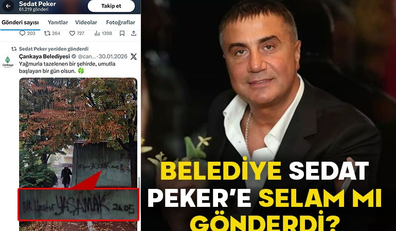 Çankaya’yı karıştıran fotoğraf: Sedat Peker’e mesaj mı yollandı?