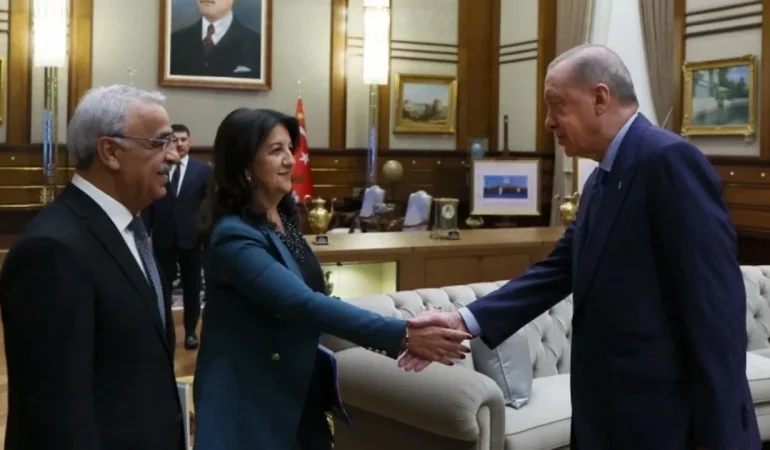 Erdoğan ile Görüşen DEM Parti’den Açıklama Yapıldı