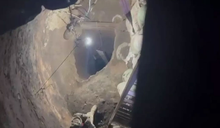 2 yıl durmadan gece gündüz kazdı!