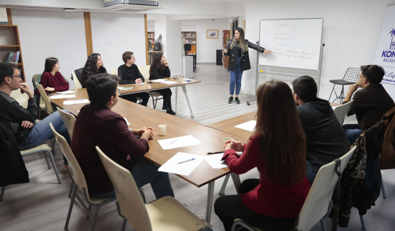 Gençliğin kalbi bu merkezde atıyor