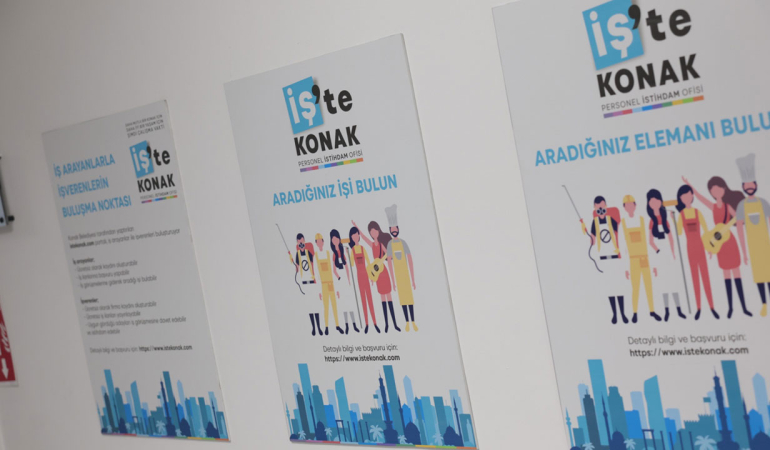 İş’te Konak istihdama köprü olmaya devam ediyor