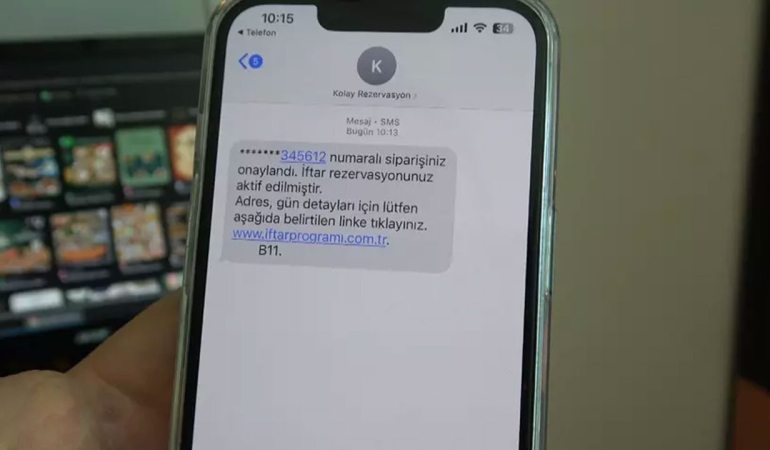 Bu mesaja sakın kanmayın!