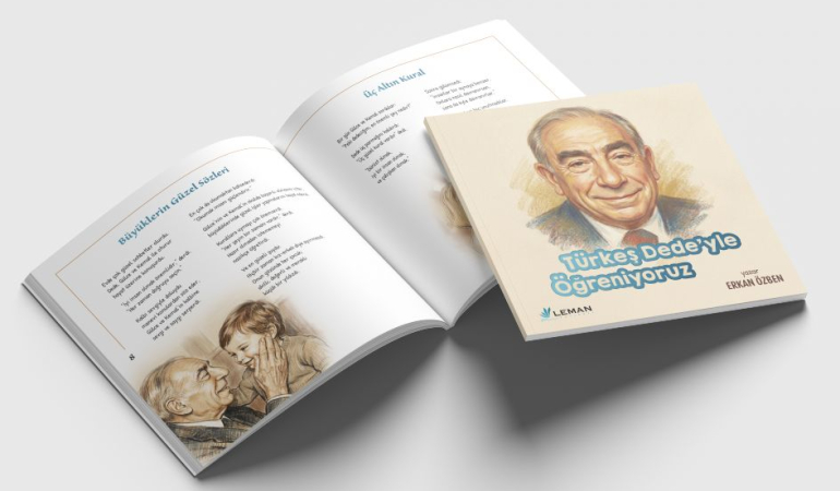 Çocuklar “Türkeş Dede” ile öğreniyor