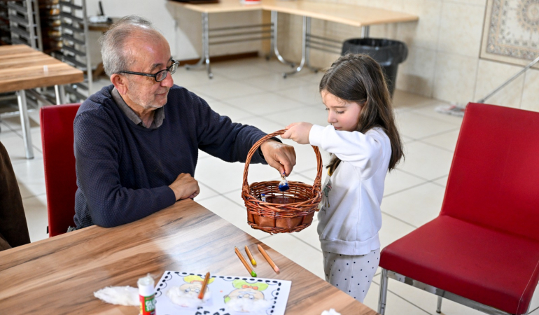 Miniklerden anlamlı ziyaret