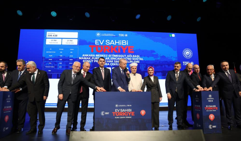 Ankara’da sosyal konut heyecanı