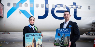 AJET, ARNAVUTLUK BAŞKENTİ TİRAN SEFERLERİNİ BAŞLATTI