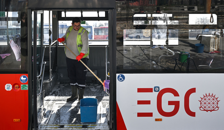 EGO Genel Müdürlüğü’nde bayram mesaisi