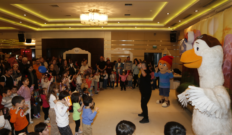 Başkent’te çocuklar ve ebeveynler birlikte eğlendi