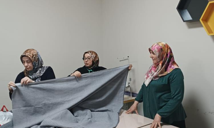 Pursaklar’da kadın emeği dayanışmaya dönüşüyor