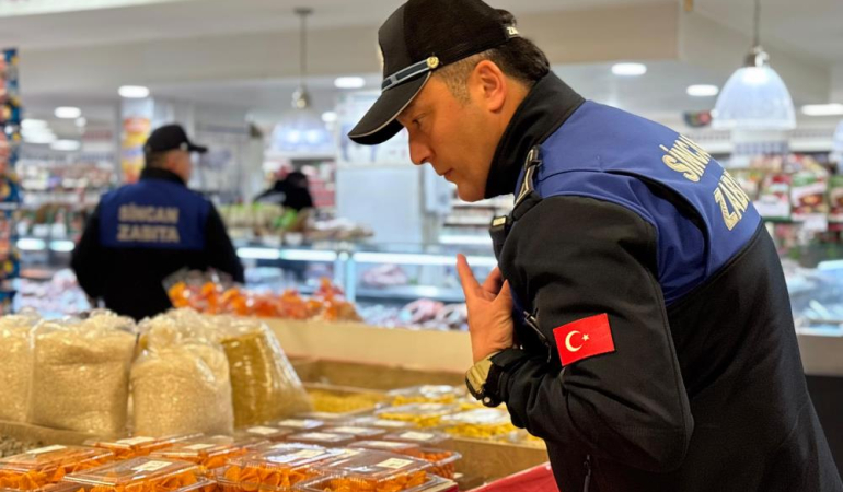 Sincan’da bayram öncesi denetimler arttı