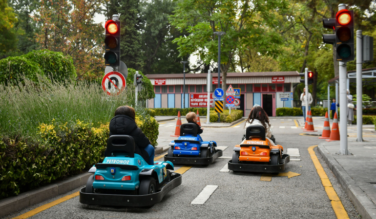 Başkent’in minik şoförleri eğitime başlıyor