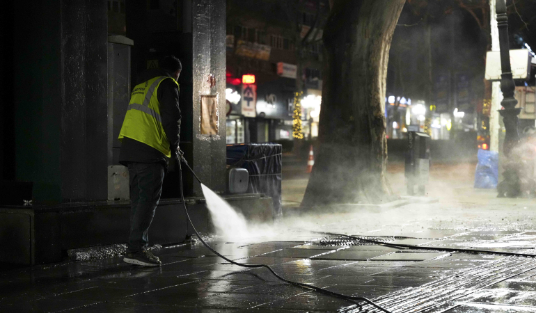 Ankara’da bayram temizliği