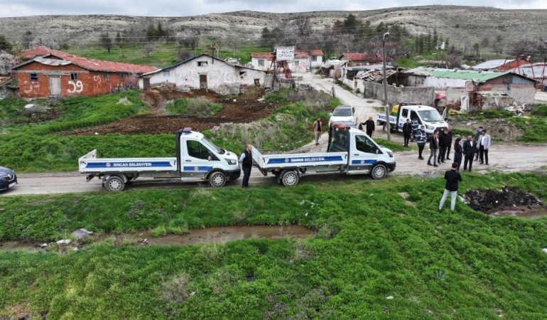 Sincan’da yaz öncesi larva mücadelesi