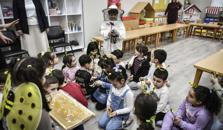 Başkentli minikler tarım keşfinde