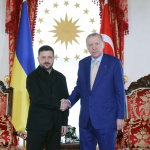 CUMHURBAŞKANI ERDOĞAN, UKRAYNA DEVLET BAŞKANI ZELENSKİY İLE BİR ARAYA GELDİ