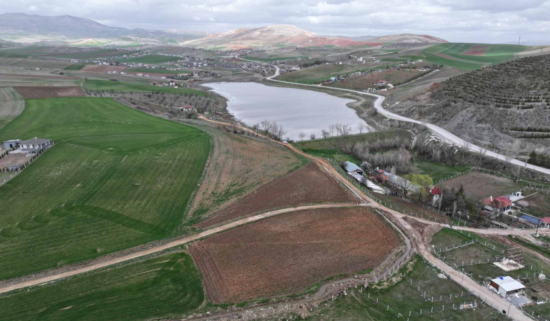 Kızılca Göleti hayata döndü