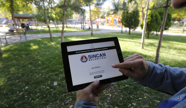 Sincan’da Wi‑Fi’ye yeni saat