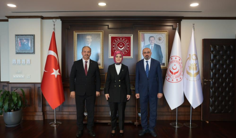 Sağlık-Sen’den Bakan Göktaş’a ziyaret