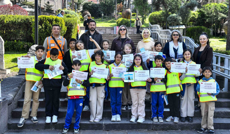Çocuklar Başkent’in tarihini yerinde öğreniyor