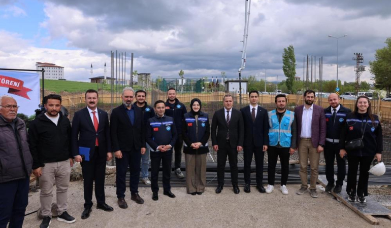 Akyurt’ta yeni sosyal tesisin temeli atıldı
