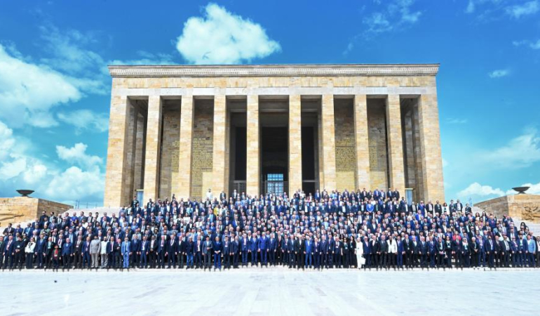 TOBB’dan Anıtkabir’e anlamlı ziyaret