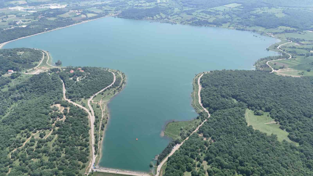BOLU'DA İÇME SUYUNUN KARŞILANDIĞI BARAJ GÖLET'İNDE SU SEVİYESİ YÜZDE 100'E ULAŞTI