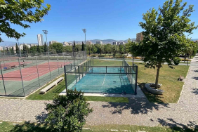 BOSTANLI SAHİLİ’NE YENİ PADEL KORTLARI GELİYOR